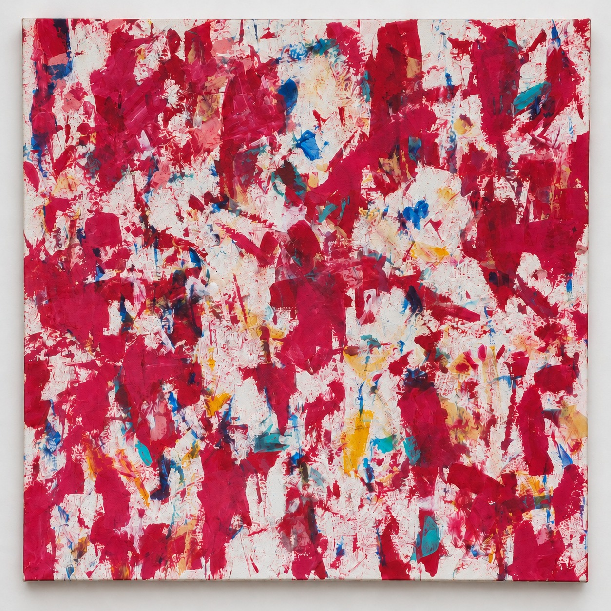 Heat Signature (2021) — Acrylic on canvas. Artwork photograph