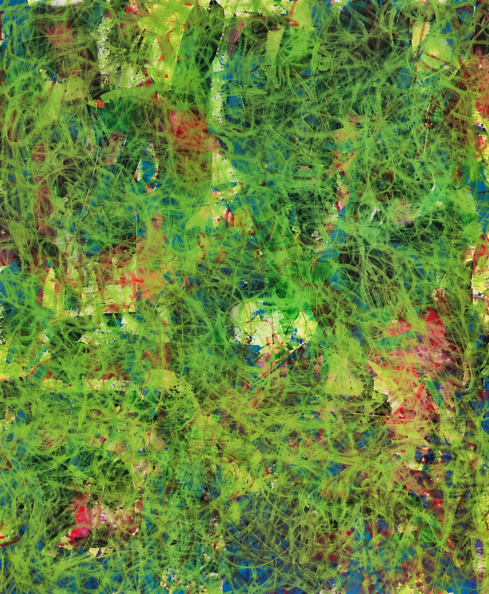 Untitled (2022) — Acrylic on canvas. Artwork photograph