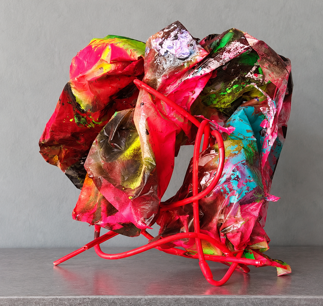 Untitled (2024) — Mixed-media sculpture. Artwork photograph